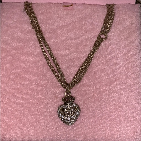 Juicy Couture heart necklace - Picture 2 of 4
